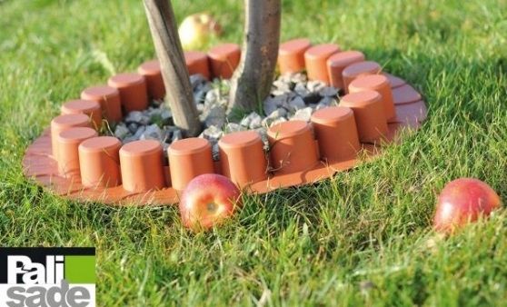 Palisada ogrodowa z kołnierzem IPAL7 12m Płotek zdjęcie 5