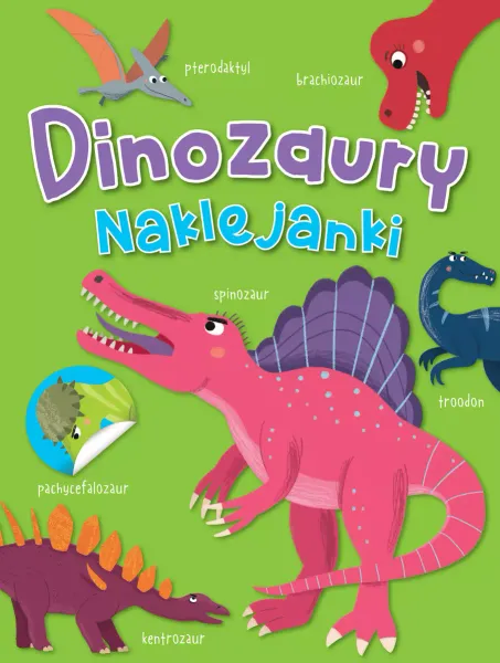 Dinozaury. Naklejanki zdjęcie 1