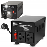 ZASILACZ KONWERTER NAPIĘCIA 110V 230V 100W JAPONIA USA EUROPA PRZETWORNICA