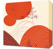 Obraz 40x40cm Ciepło Czerwieni