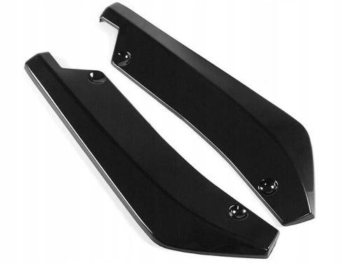 2x SPLITTER DOKŁADKA LISTWA ZDERZAKA TYLNEGO Tył UNIWERSALNE Tuning POŁYSK! na Arena.pl