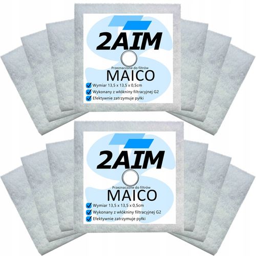 14x Filtry do wentylatora MAICO 13,5x13,5 cm na Arena.pl