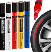 Markery Olejowe Zestaw 5 Sztuk Kolorowe Końcówka 3mm Szybkoschnące Trwałe