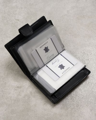 klasyczny portfel męski z eleganckimi przeszyciami - cavaldi na Arena.pl