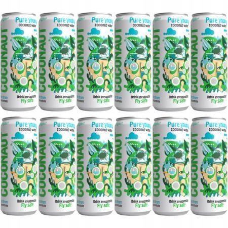 Woda Kokosowa Niegazowana Coconaut z Młodego Kokosa 500ml Zestaw 12 na Arena.pl