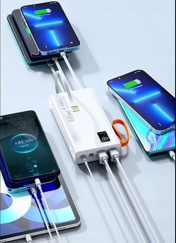 POWERBANK 30000MAH PD 66W 4xUSB USB-C QC FASTCHARG na Arena.pl