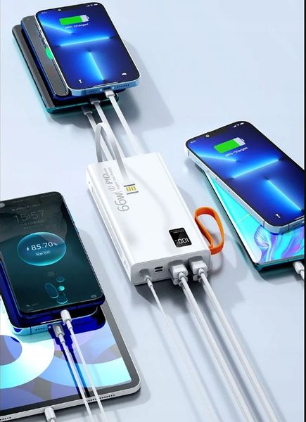 POWERBANK 30000MAH PD 66W 4xUSB USB-C QC FASTCHARG zdjęcie 4