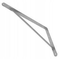 WSPORNIK PÓŁKI OCYNK WZMOCNIONY 500x330x4 PODPORA STALOWY WSWP 500