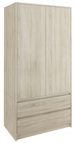 Szafa garderoba 90cm 2d 2sz sonoma B-9 na Arena.pl