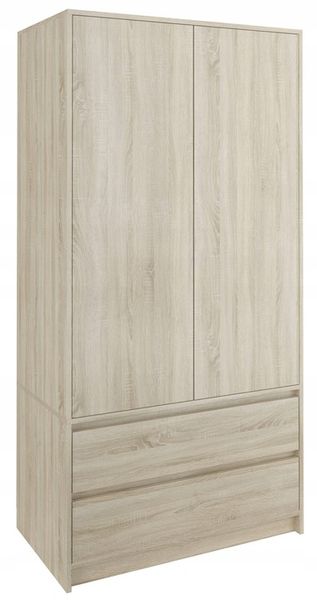 Szafa garderoba 90cm 2d 2sz sonoma B-9 zdjęcie 11