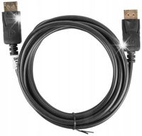 Kabel 3m DisplayPort M - Display Port M HQ czarny