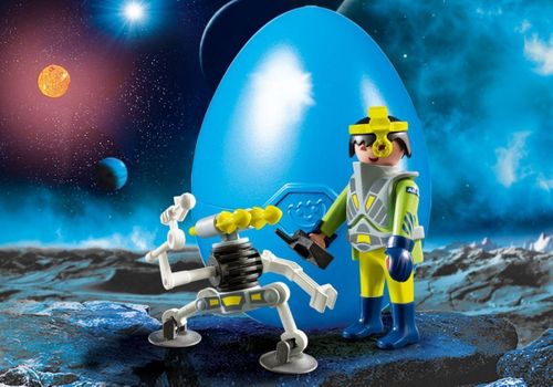 Figurka Space Agent z robotem na Arena.pl