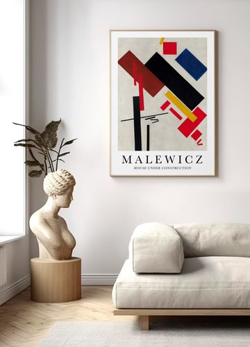 Plakat malewicz geometria obraz 30x40 cm na Arena.pl