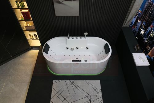 Wirujące dysze Wanna z hydromasażem BZX-675 prostokątna 170cmx850cmx60cm z na Arena.pl