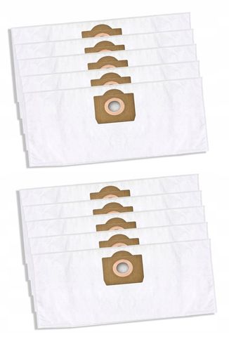 10x WORKI FLIZELINOWE +2x FILTR PUREY DO ODKURZACZA KARCHER WD3 KWD3 SE4001 na Arena.pl