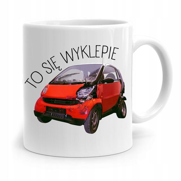 Kubek Prezent Dla Mechanika To Się Wyklepie Z Nadrukiem Ze Zdjęciem zdjęcie 1
