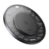 ładowarka indukcyjna magnetyczna do telefonu 15w + kabel usb-c 1m czarna