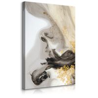 Obraz Canvas Do Salonu Abstrakcja Marmur Styl Glamour Akwarele 50cm x 70cm