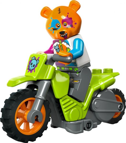 LEGO City 60356 Motocykl kaskaderski z niedźwiedziem na Arena.pl