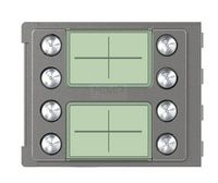 SFERA: Plakietka modułu z 2x4 przyciskami - 2X4 przyciski - Solid Legrand 352185