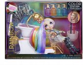 RAINBOW HIGH SALON FRYZJERSKI DLA LALEK 5X FARBA WATERCOLOR DO MALOWANIA
