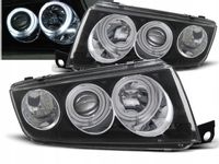 LAMPY REFLEKTORY Do SKODA FABIA I Od 1999 Do 2008 Roku RINGI CCFL+ŻARÓWKI
