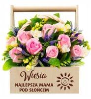 DONICZKA NA KWIATY PREZENT DZIEŃ MAMY MATKI