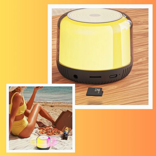 GŁOŚNIK PRZENOŚNY BEZPRZEWODOWY BLUETOOTH 5.1 RGB na Arena.pl