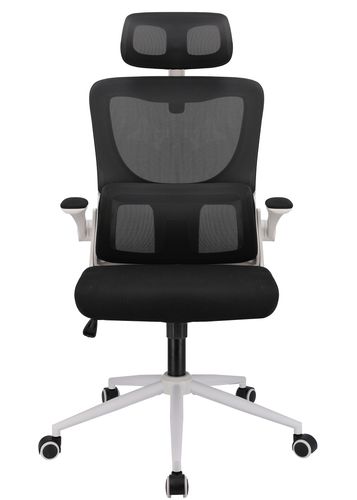 fotel zeo czarny biały na Arena.pl