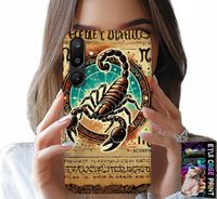 ETUI DO SAMSUNG GALAXY M16 5G - SKORPION ZNAK ZODIAKU ASTRONOMIA + FOLIA
