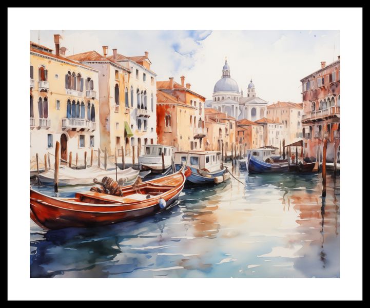 Plakat 50x40cm Wenecka Impresja zdjęcie 3