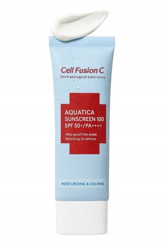 CELL FUSION C Aquatica Sunscreen 100 SPF 50+/PA+++ krem ochronny 50 ml na Arena.pl