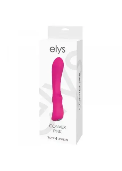 VIBRATORE CLASSICO ELYS - CONVEX PINK zdjęcie 1