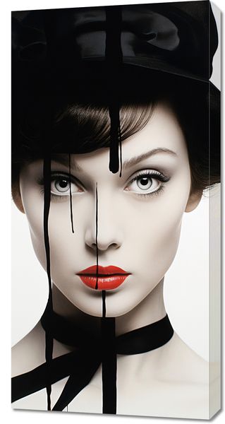 Obraz 50x100cm Atramentowa Aura zdjęcie 1