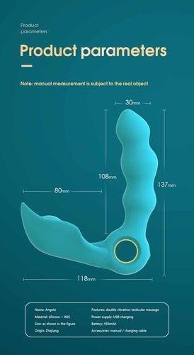 stymulator angelo male prostate triple stimulation (blue) na Arena.pl