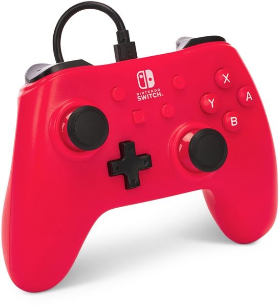 Pad przewodowy Raspberry Red USB Game PowerA NSGP0142-01 zdjęcie 2
