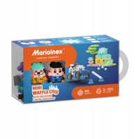 MARIOINEX MINI WAFFLE CITY AUTO POLICYJNE I SKLEP JUBILERSKI KLOCKI 80 EL.