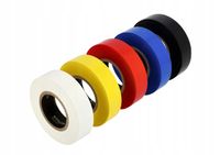 2X TAŚMA IZOLACYJNA PVC IZOLACJA MIX 5 KOLORÓW 0,18 mm x 19 mm x 18 m STALC