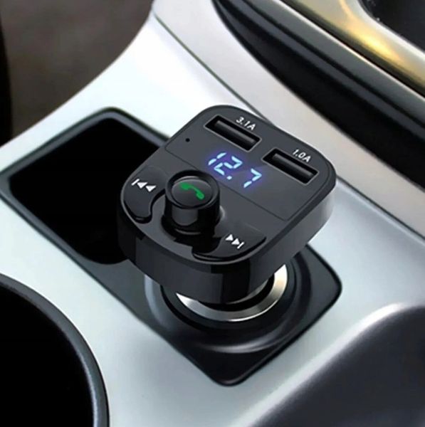 TRANSMITER BLUETOOTH FM MP3 SD ŁADOWARKA 2xUSB zdjęcie 13