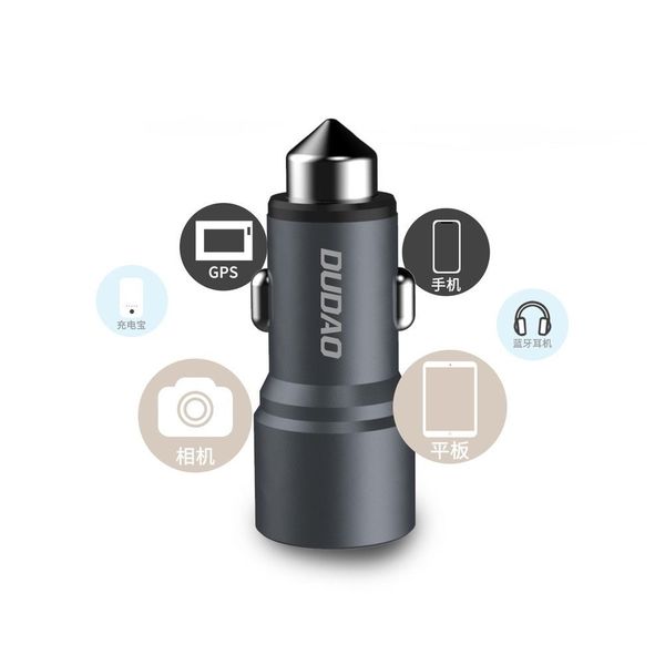 Ładowarka samochodowa 2x USB 3.1A szary zdjęcie 6