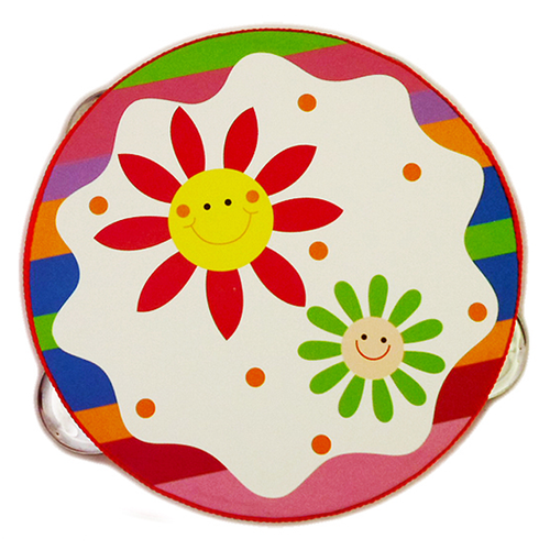 tamburyn rozowy kwiatki na Arena.pl