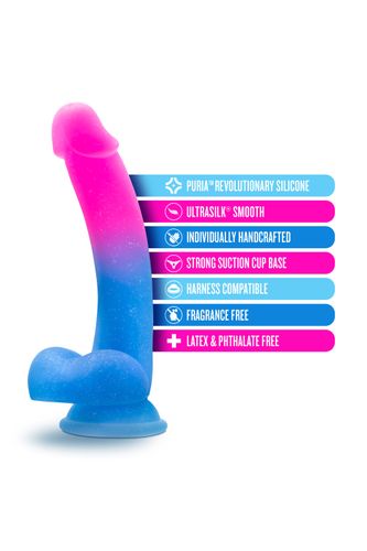 żelowy miękki penis dildo z mocną przyssawką 16 cm na Arena.pl