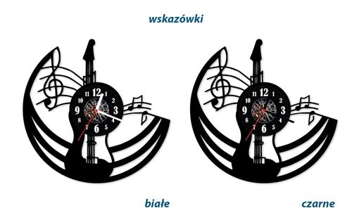 Zegar ścienny z płyty winylowej 261.13 Gitara na Arena.pl