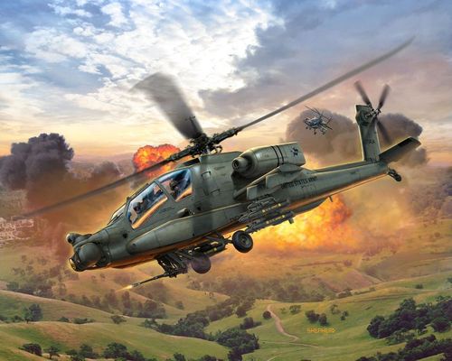 REVELL 1:100 AH-64 Apache (04985) na Arena.pl