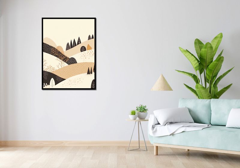 Plakat 75x100cm Jesień w Wzgórzach zdjęcie 4