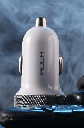 ROCK ŁADOWARKA SAMOCHODOWA QUICK CHARGE 3.0 2XUSB na Arena.pl