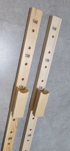 Przeszkoda hobby horse 140 cm z poprzeczką 100 cm prezent dla dziecka na Arena.pl