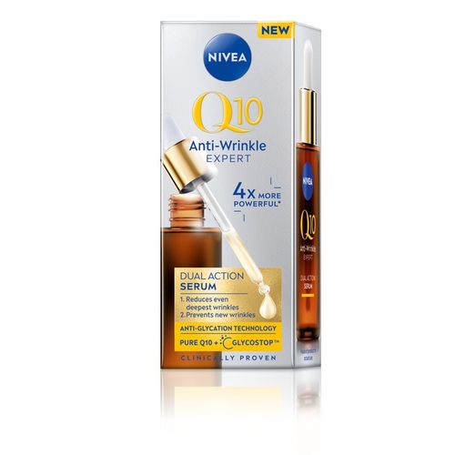 NIVEA Q10 PRZECIWZMARSZCZKOWY EKSPERT PODWÓJNIE AKTYWNE SERUM 30 ml na Arena.pl