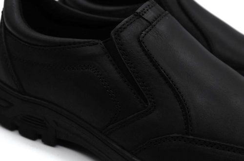 Mokasyny męskie wsuwane American Club CY104/24 - czarne 43 na Arena.pl