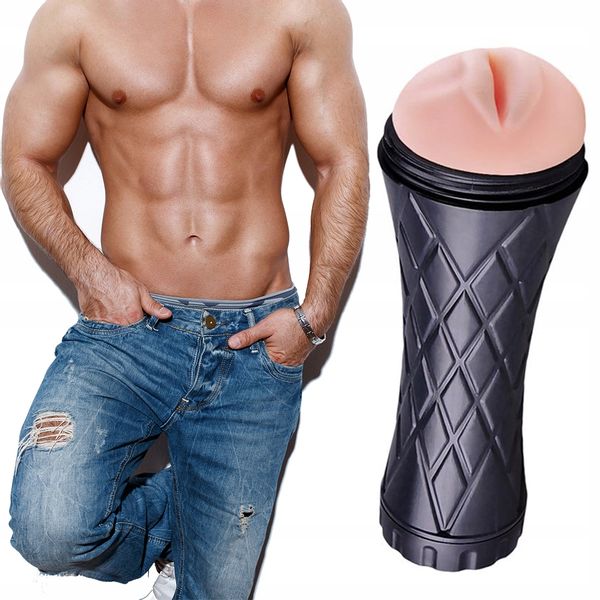 Masturbator z otworem w kształcie ust. zdjęcie 4